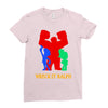 wreck it ralph silhouette Ladies Fitted T-Shirt