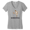 racquetball Women's V-Neck T-Shirt