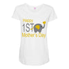 happy mother day Maternity Scoop Neck T-shirt