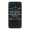 Dear Daddy, Thanks for Being my Dad Baby Boy Letter to Father iPhone 7 Plus Case