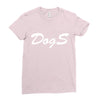 dogs Ladies Fitted T-Shirt