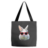Easter Bunny Face Too Hip To Hop Tote Bags