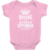 Queens Are Born In October Infant Clothing