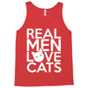 real men love cats (4) Tank Top