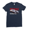 mad max interceptor ideal birthday gift or present Ladies Fitted T-Shirt