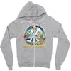 worm of grooviness Zipper Hoodie