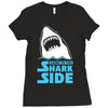 Come To The Shark Side Ladies Fitted T-Shirt