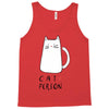 cat love person! Tank Top