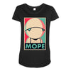 mope around Maternity Scoop Neck T-shirt
