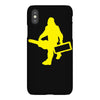 sasquatch guitar gear  funny bigfoot yeti comic monster retro iPhoneX