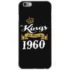 kings are born in 1960 iPhone 6/6s Case