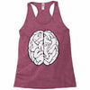 male brain Racerback Tank