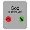 God Is Calling You Mousepad