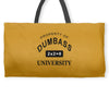 dumbass university t shirt school party funny tee Weekender Totes