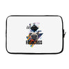 who loves frenchies Laptop sleeve