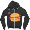 big buns Zipper Hoodie