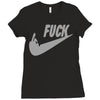 fuck you Ladies Fitted T-Shirt