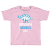 grumpa saurus rex Toddler T-shirt