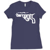 detroit smoking gun Ladies Fitted T-Shirt
