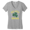 wee little hooligan Women's V-Neck T-Shirt