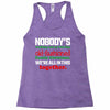 nobody's walking out on this fun old fashioned family christmas we're Racerback Tank