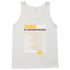 Taurus Facts Servings Per Container Tank Top