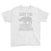 save the chubby unicorns (2) Youth Tee