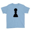 Chess King and Pawn Youth Tee