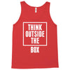 think outside the box Tank Top