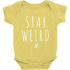 Juanpa Zurita Stay Weird Baby Onesie