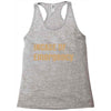 incase of emergency Racerback Tank