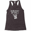 men's ask me about my gorilla Racerback Tank