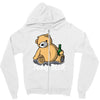 teddy beer Zipper Hoodie