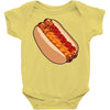 hotdogs on a bun Baby Onesie