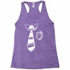 geek pocket protector tie Racerback Tank