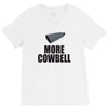more cowbell (2) V-Neck Tee