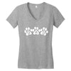 dad doggie Women's V-Neck T-Shirt