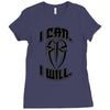 i can i will Ladies Fitted T-Shirt