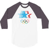 retro los angeles 1984 olympic games 3/4 Sleeve Shirt