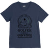 Golfer Godfather V-Neck Tee