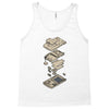 gameboy breakdown Tank Top