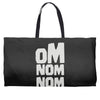 om nom nom Weekender Totes