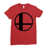 baseball Ladies Fitted T-Shirt
