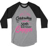 celebrating with the 70th birthday king t shirts 3/4 Sleeve Shirt
