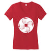 dj remix funny mens Women's V-Neck T-Shirt