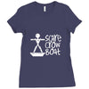scarecrow boat Ladies Fitted T-Shirt