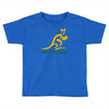 wallabies gold logo Toddler T-shirt