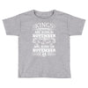 Real Kings Are Born On November 24 Toddler T-shirt