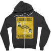 beer goggles sign, ideal gift or birthday present. Zipper Hoodie