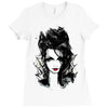 spider web Ladies Fitted T-Shirt